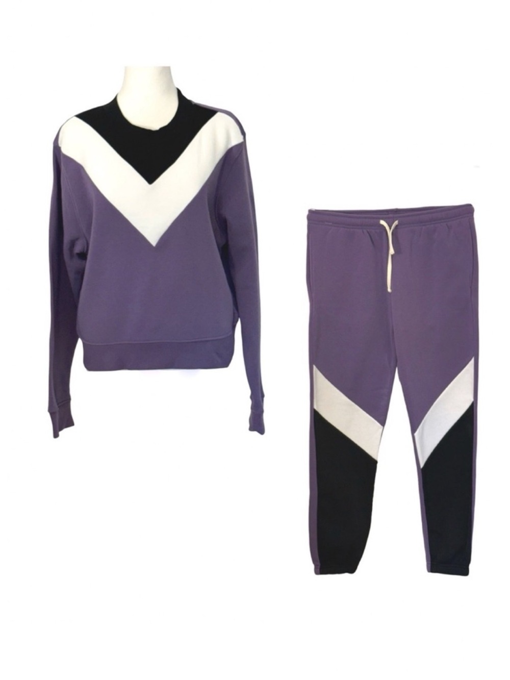 Brooklyn Cloth Fleece Colorblock Tracksuit Set